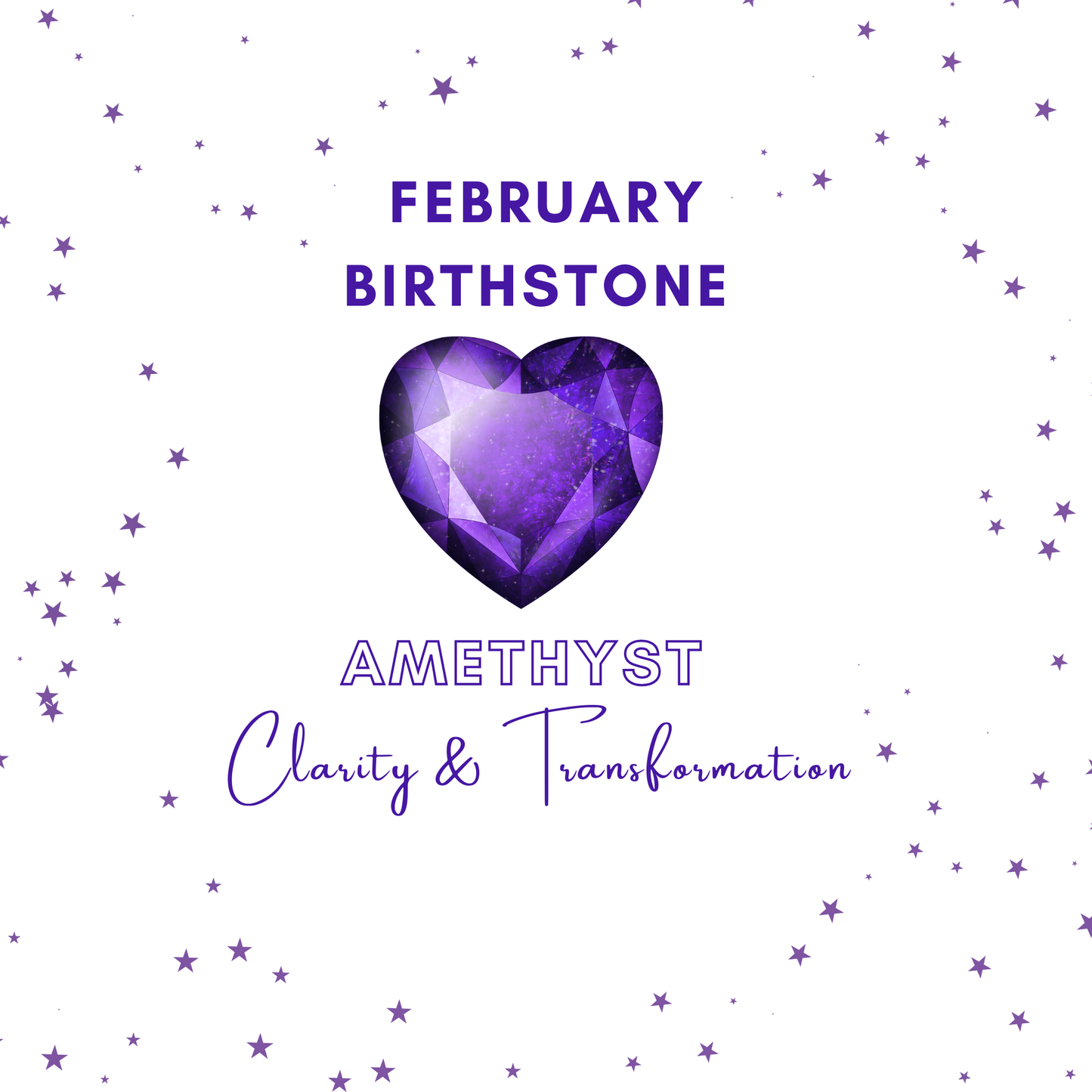 February birthstone amethyst