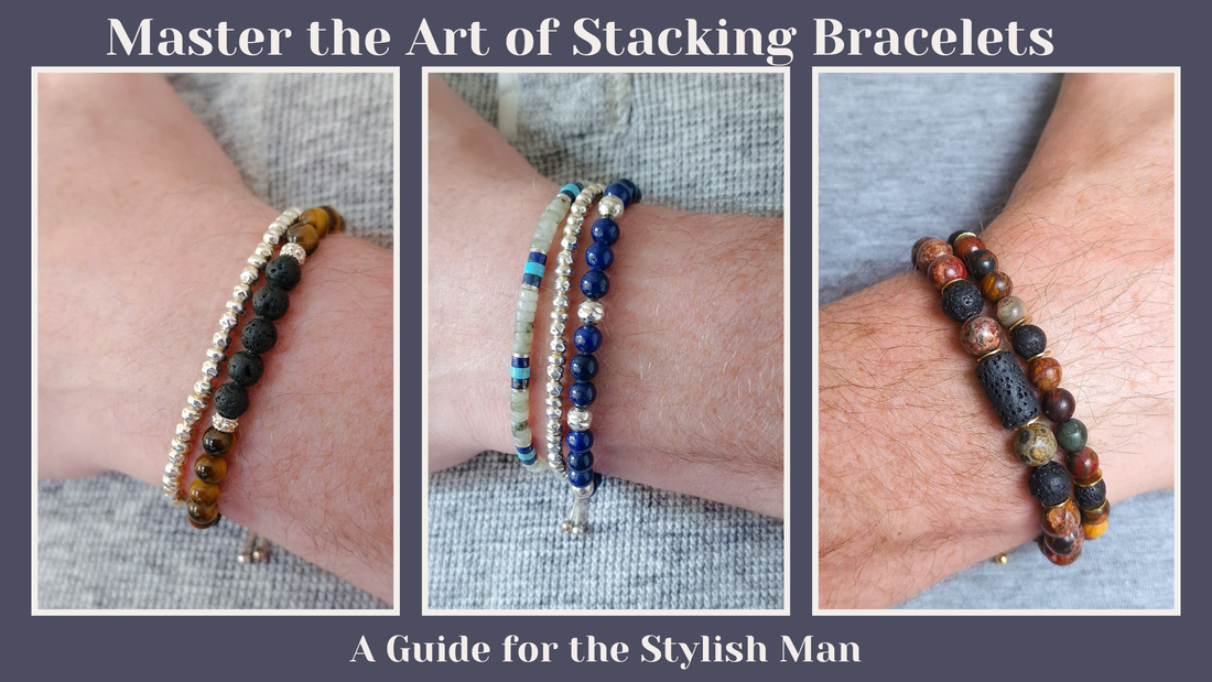 Men's Stacking bracelets